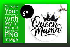 Bright Round Design for Keychains , Mother&#039;s Day Product Image 1