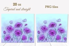 Tumbler Sublimation Design Art Summer Flowers 28 PNG files Product Image 6