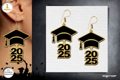 Graduation Earrings Laser Cut | Jewelry | Glowforge Product Image 1