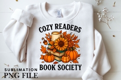 Cozy readers png design for T-shirts Product Image 3