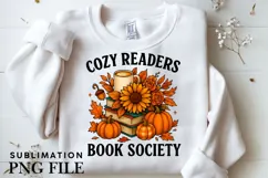 Cozy readers png design for T-shirts Product Image 3