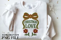 Christmas love png design for T-shirts Product Image 3