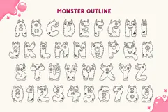 Monster - Halloween Font Duo with SVG Alphabet Product Image 6