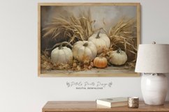 Fall Wall Decor Printable Pumpkin Still Life Painting Product Image 2