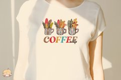 Retro Coffee Quotes Sublimation PNG 07 Product Image 6
