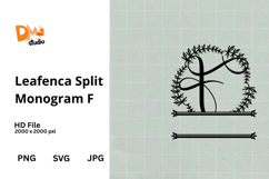 Leafenca Split Monogram Product Image 1