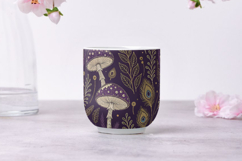 Maximalist Mushroom Tapestry Regal Pattern, Seamless Pattern Product Image 6