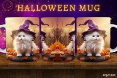 Halloween Cats Mug Wrap Bundle | 11 Oz | Sublimation Product Image 7