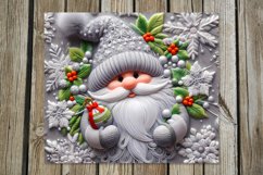 Embroidery Christmas | 4 skinny tumbler Sublimation designs Product Image 2