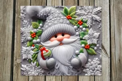 Embroidery Christmas | 4 skinny tumbler Sublimation designs Product Image 2