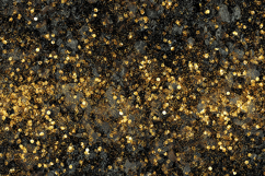 Textured surface covered in gold glitter and black speckles Product Image 1