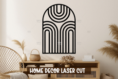 Mid Century Wall Art Laser Cut File for Home Decor Product Image 1