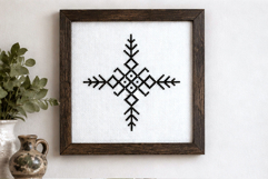 Cross stitch Baltic traditional folk art pattern auseklis mo Product Image 5