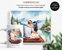 The Love Boat Clipart Set, Create Custom Portraits Product Image 6