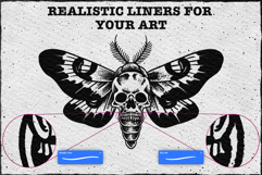 120 Tattoo Procreate Brushes, Stipple Brushes, Dot Work Set Product Image 6