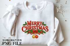 Merry Christmas png design for T-shirts Product Image 3