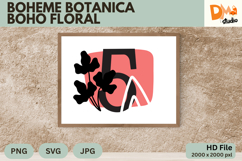 Boheme Botanica Boho Floral Monogram Product Image 1