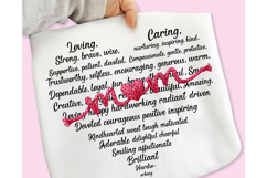 Mother's Day PNG, She is Mom PNG, Faux Yarn Mama PNG, Mother Product Image 8