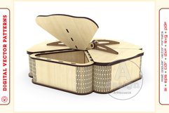 Box Organizer v14 - laser cut file - Glowforge ready SVG Product Image 6
