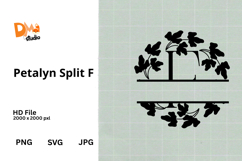 Petalyn Split Monogram Product Image 1