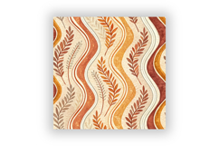 Wavy Hand Drawn Stripe Digital Paper, Seamless Earthy Boho Product Image 3