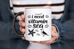 I Need Vitamin Sea SVG Design, Summer &amp; Beach SVG Design Product Image 6