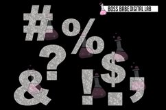 Silver Diamond Alphabet Clipart Product Image 5