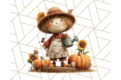 Scarecrow Festival Friends PNG Clipart Product Image 2