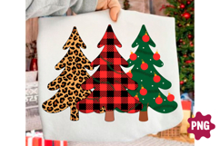 Christmas Tree Coquette Bow Png Product Image 1