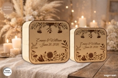 Wedding Card Box Laser Cut Bundle | Gift Box | SVG Product Image 6