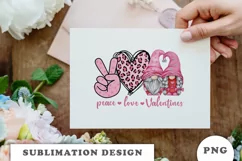 Peace Love Gnomes Clipart PNG Product Image 6