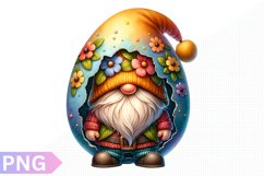 Easter Gnome Clipart ,Easter Clipart sublimation PNG Product Image 1