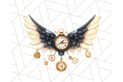 Vintage Steampunk Forest Animal PNG Clipart for Sublimation Product Image 2