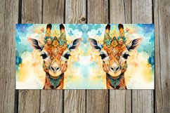 Giraffe | Modern watercolor Mug sublimation design bundle Product Image 6