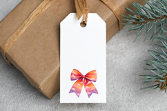 Sunset Cloudy Sky Coquette Bow Clipart Product Image 6