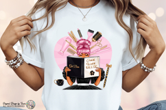 Hair Stylist Girl Boss PNG Pink Glam Salon Design Product Image 7