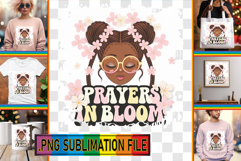 Joyful TSHIRT Gift Magic PNG, Praying Woman Product Image 1