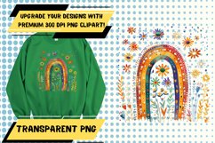 Radiant Rainbow Printable Elegance: Sublimation Designs Product Image 1