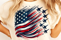 USA Patriotic Jets PNG, 4th of July PNG, USA Flag PNG, USA Product Image 8