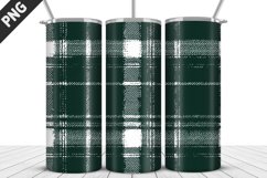 Christmas Plaid Tumbler Wrap | Sublimation Design | Tumble Product Image 1