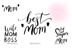 Mom and Daughter Clipart Set Product Image 6