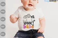 spooky Baby SVG Cut Files/ Halloween Baby Shirt SVG Design Product Image 2