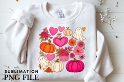 Pink pumpkins png design for T-shirts Product Image 3