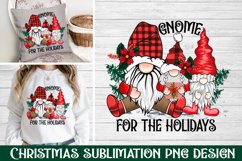 Gnome For The Holidays Sublimation Design Product Image 1