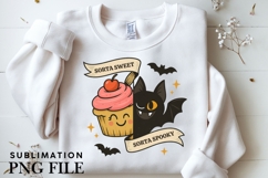 Sorta sweet sorta spooky png design for T-shirts Product Image 3