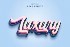 Editable Text Effect for Illustrator. Vector Graphic styles Product Image 1