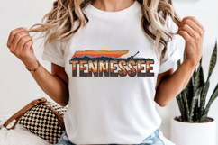 Tennessee State PNG, Smoky Mountains Music Sublimation Product Image 6