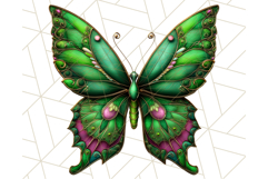 Metallic Butterfly Clipart PNG Clipart, Vibrant Butterfly Product Image 2