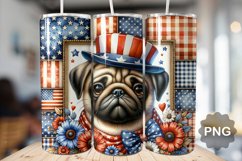 4th Of July Dog Tumbler Bundle - 24 Designs Product Image 7