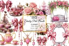 Victorian Pink Bundle - 150 clipart - All the pink you need Product Image 7